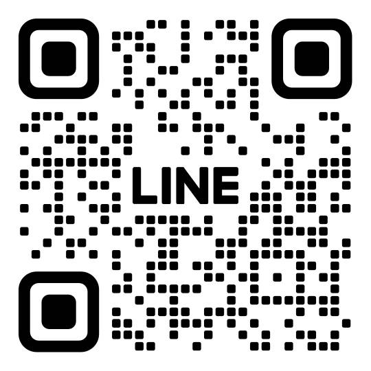 LINEで相談するためのQRコード